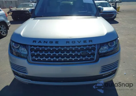 2017 Land Rover Range Rover 3.0L V6 Supercharged Hse из США, поврежденный, VIN SALGS2FV0HA336513